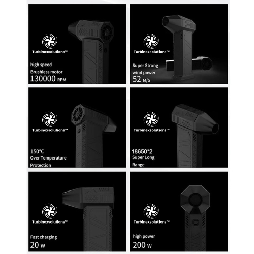 Turbinexsolutions⢠Turbo Jet Fan By Elara