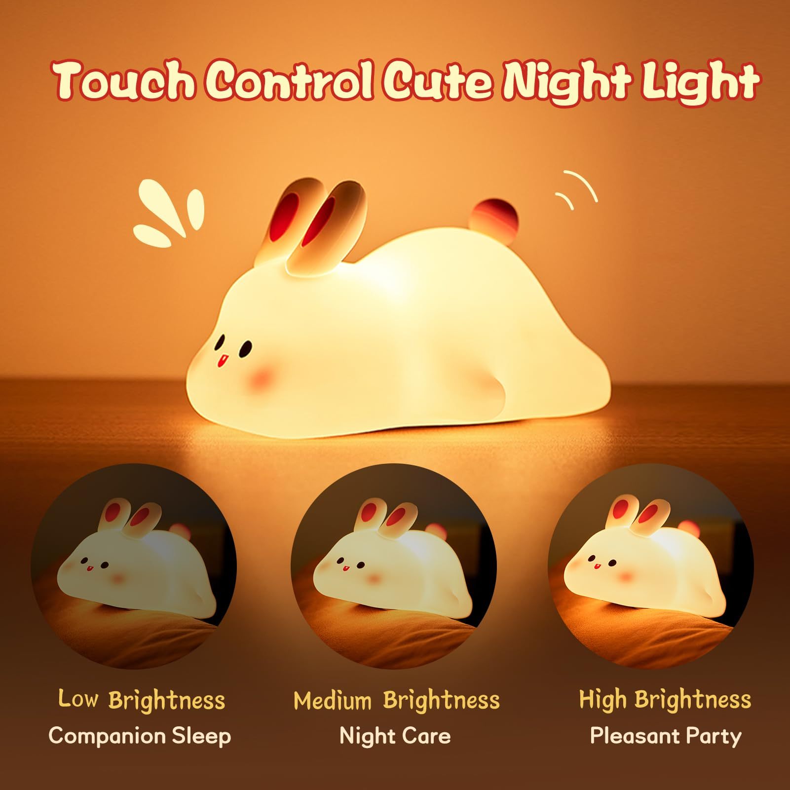 Cute LED Night Light By Elara