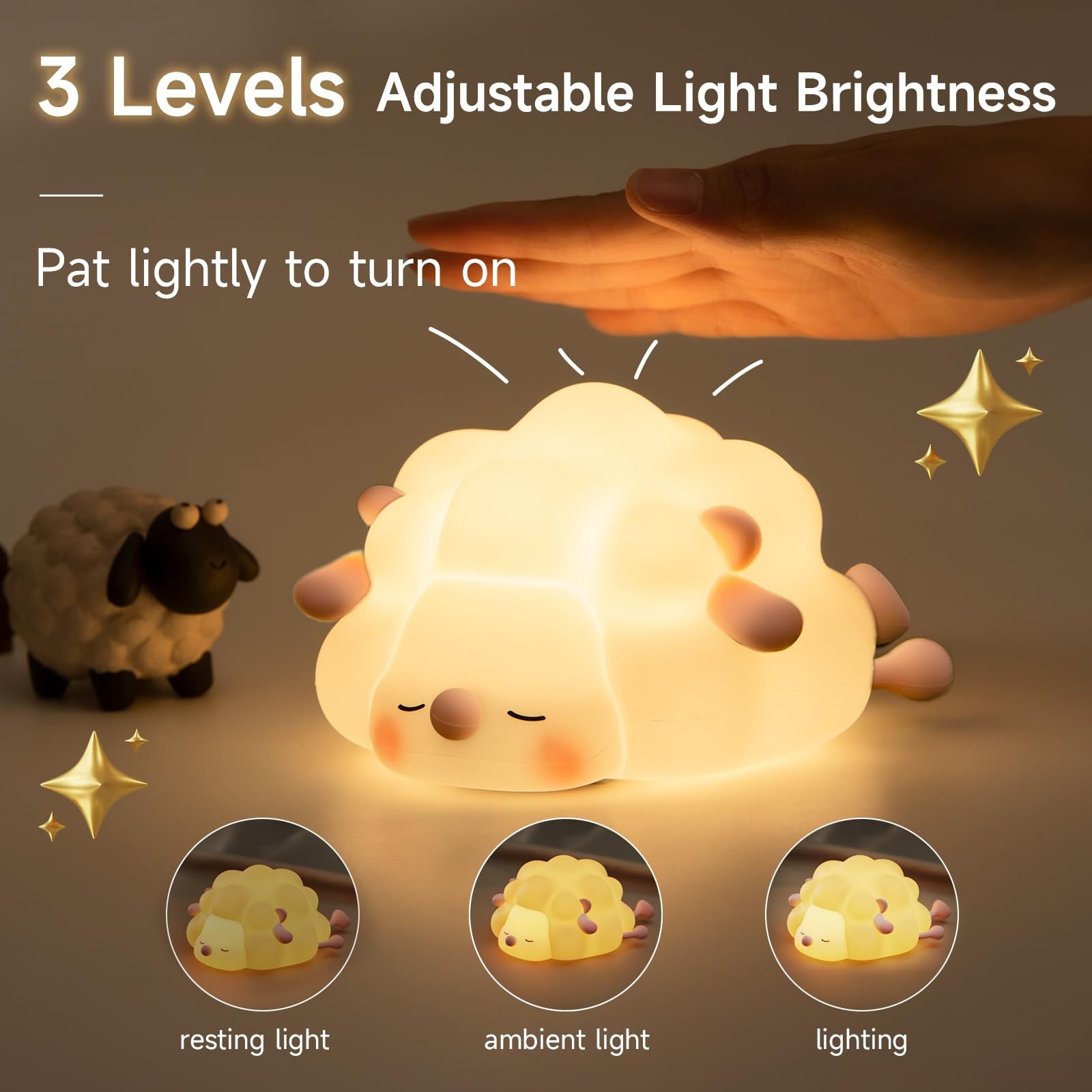 Cute Silicone Night Lights By Elara