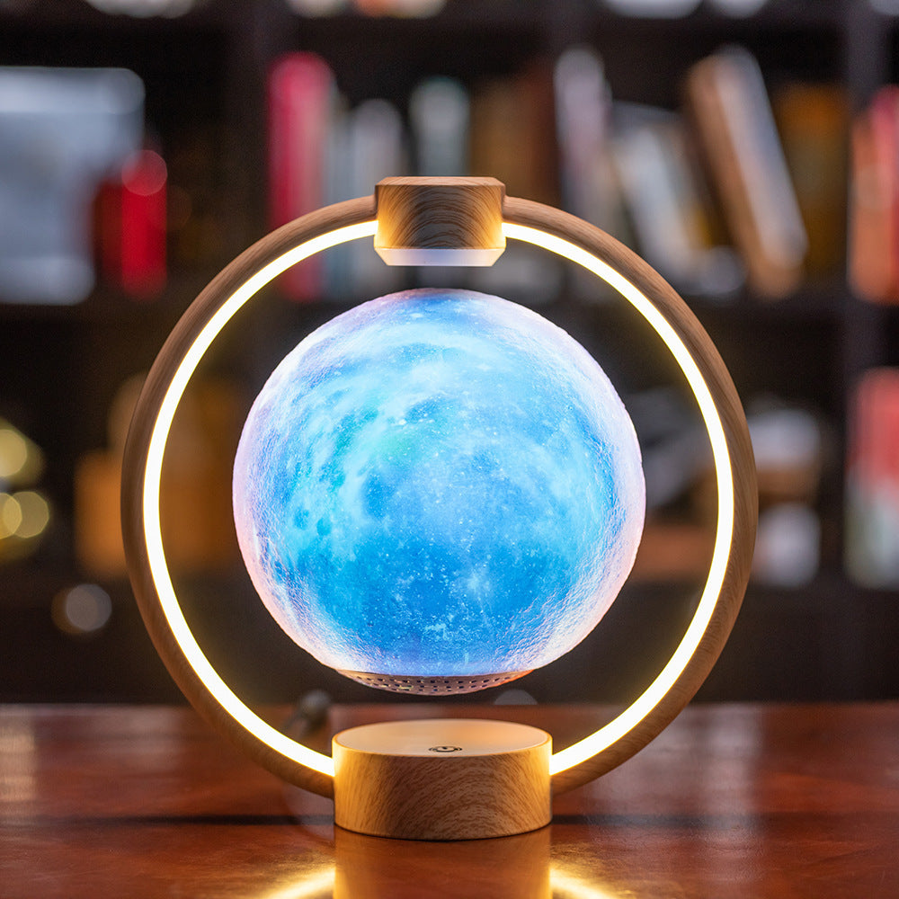 Maglev Moon Light Bluetooth 3D Stereo By Elara