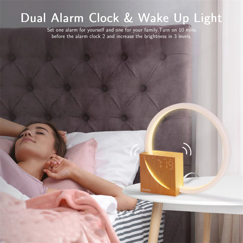 Bedside Lamp Touch Table Lamp With Natural Sounds By Elara