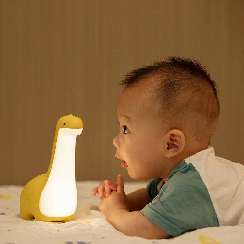 Dinosaur Night Light Cute Children's By Elara