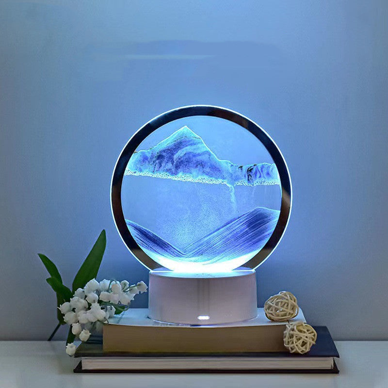 Creative 3D Quicksand Table Lamp By Elara