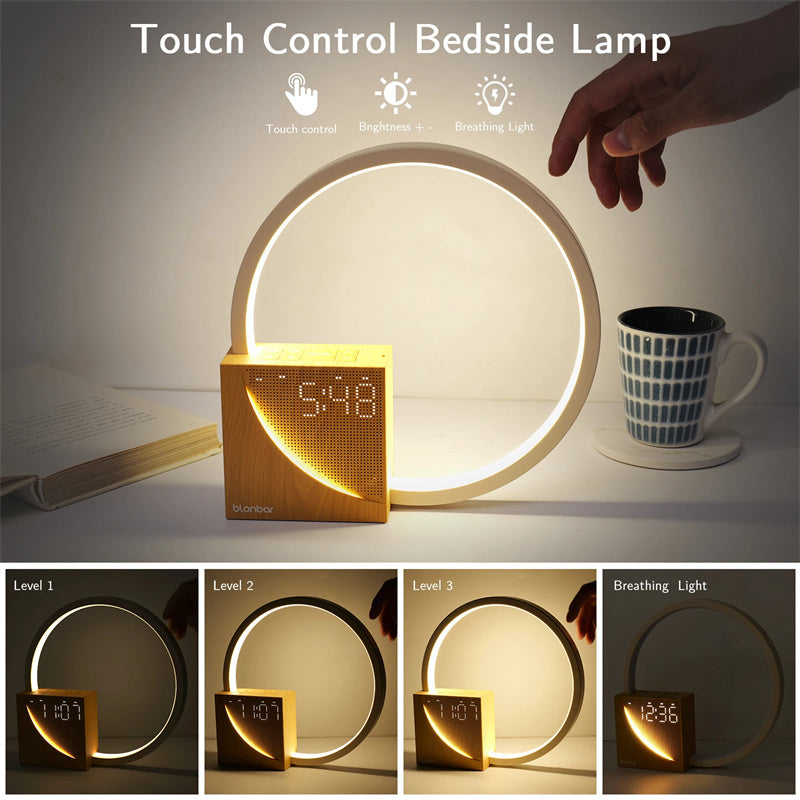 Bedside Lamp Touch Table Lamp With Natural Sounds By Elara